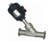 快裝式氣動角座（zuò）閥