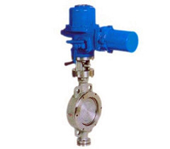 對夾式硬密封電動（dòng）蝶閥