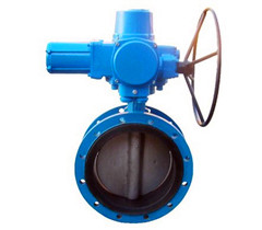 法蘭軟密封電動蝶閥