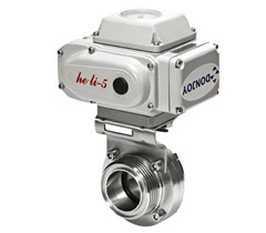 衛生級絲（sī）扣電動蝶閥