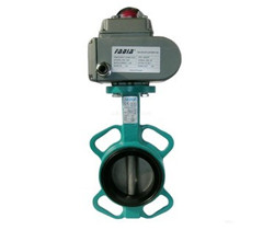 電動對夾式襯（chèn）膠蝶閥