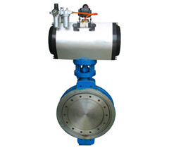 對夾式硬密封氣動蝶閥