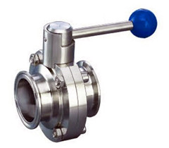 衛生級卡箍式蝶閥