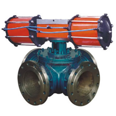 氣動（dòng）四通球閥