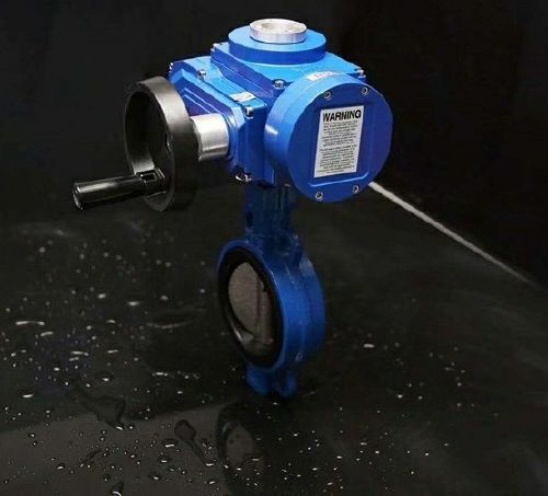 電（diàn）動襯膠蝶閥