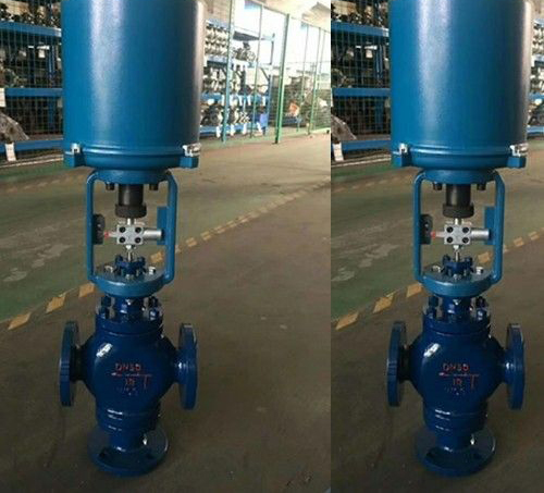 电动三通分流调节(jiē)阀 电(diàn)动三通分(fèn)流调节阀