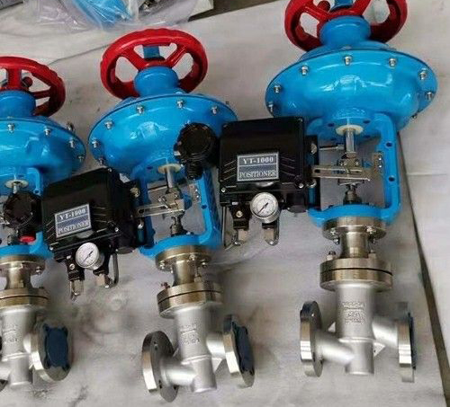 气动不锈钢衬氟调节阀(fá) 气动不锈钢衬氟调(diào)节阀