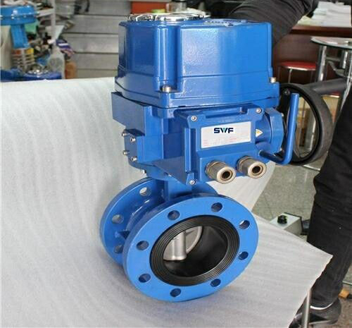 電動防爆軟密封蝶閥