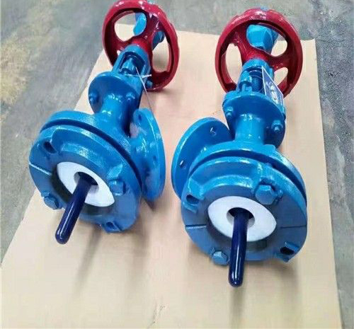 帶(dài)電子測溫搪瓷放料閥 帶電子測溫搪瓷放料(liào)閥