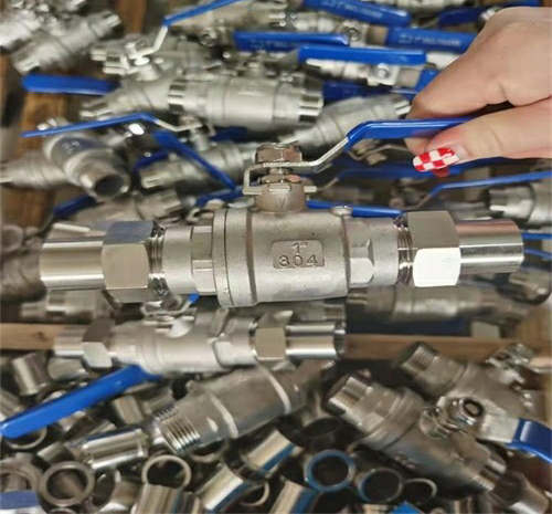 兩片式帶焊接管球閥 兩片式帶(dài)焊接管球閥