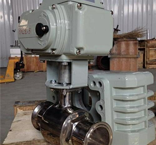 卡箍式電動衛生級球閥