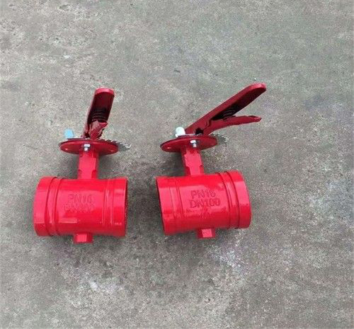 軟密封溝槽蝶閥（fá）