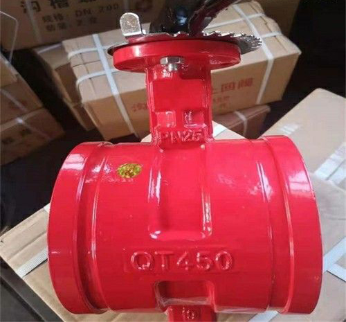 溝（gōu）槽式蝶（dié）閥