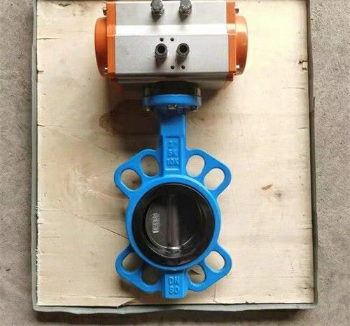 氣動軟密封蝶閥