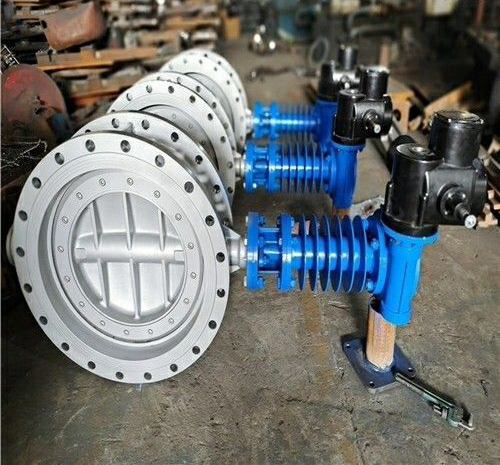 帶散熱片電動蝶閥