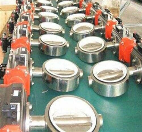 氣動矽膠密封衛生（shēng）級蝶（dié）閥