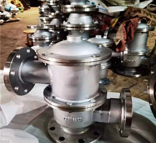 帶雙接管阻火呼吸閥