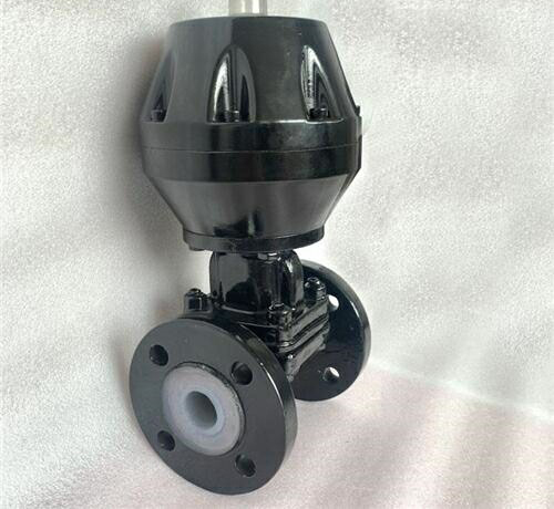 氣(qì)動襯(chèn)氟隔膜閥 氣動襯氟隔膜閥