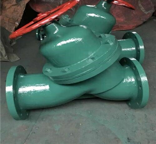 直流(liú)式襯膠隔膜閥 直流式襯膠隔膜(mó)閥