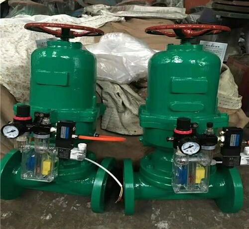 氣動常開式(shì)襯膠隔膜閥 氣動常開(kāi)式襯膠隔膜(mó)閥