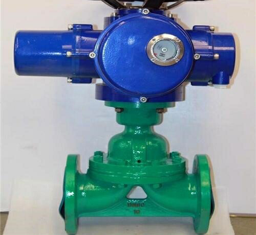 電動襯膠隔膜(mó)閥 電動襯膠隔(gé)膜閥