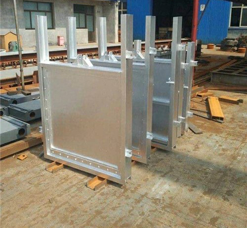 電（diàn）動不鏽鋼渠道閘（zhá）門