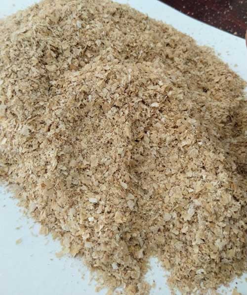 烘幹後的麩皮（pí）